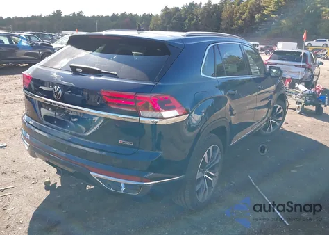 2021 Volkswagen Atlas Cross Sport 3.6L V6 Sel Premium R-Line из США, поврежденный, VIN 1V2FE2CA5MC203092